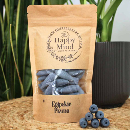 Zapachowe kadzidełka backflow Happy Mind - Piżmo 30szt