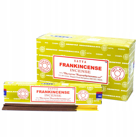 Kadzidełka Satya - Frankincense - Kadzidło Naturalne - 15g
