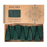 Kadzidełka Piramidki - Paczuli - Banjara - Patchouli - Naturalne - 10 szt.