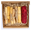 Zestaw do Oczyszczania i Energii - Palo Santo 75g & Biała Szałwia Smocza Krew - Happy Mind