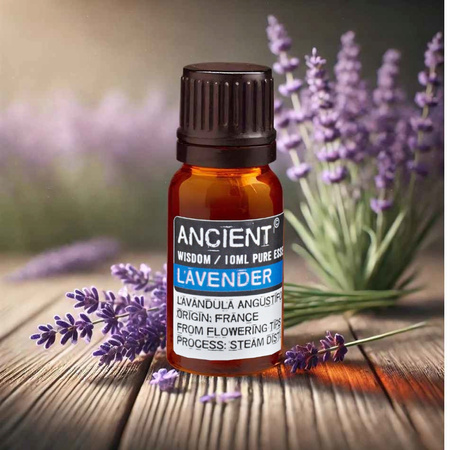 Olejek Lawendowy Eteryczny 10ml - 100% Naturalny - Na Sen i Relaks