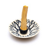 Podstawka pod Palo Santo Biała - Ceramiczny Świecznik Rytualny - 12,5x3,5 cm