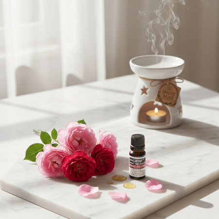 Olejek Eteryczny Róża Rozczyn  - Naturalny - Miłość i Harmonia - 10 ml