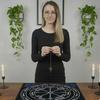 Mata do Wahadełka Astrologiczna 30x30 cm - Tablica Wróżbiarska - Radiestezja
