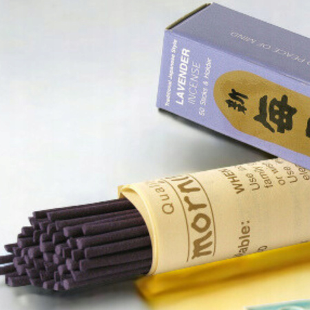 Kadzidełka Japońskie Lawenda - Nippon Kodo Morning Star - 50 szt.