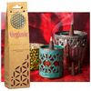 Organiczne Kadzidełka Stożkowe Arabian Oudh - Song of India - 12 szt. + Podstawka