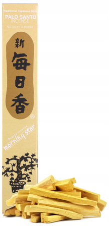 Kadzidełka Japońskie Palo Santo - Nippon Kodo Morning Star - 50 szt.