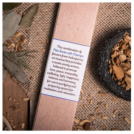 Sagrada Madre Palo Santo z Champa - Kadzidła Naturalne 30g - Duchowe Przebudzenie