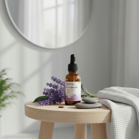 Serum do Włosów Lawenda - Organiczne i Naturalne - Regeneracja i Spokój - 30 ml