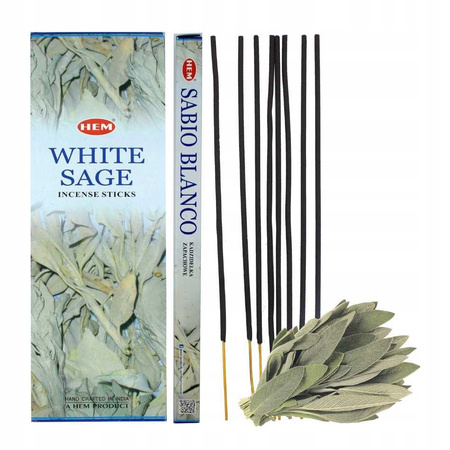 Kadzidełka zapachowe HEM White Sage