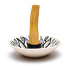 Podstawka pod Palo Santo Biała - Ceramiczny Świecznik Rytualny - 12,5x3,5 cm