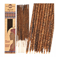 Kadzidełka Sacred Elements - Myrrh - Mirra - Żywica Naturalna - 10 sztuk - Premium