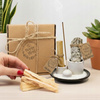 Ceramiczna Podstawka pod Kadzidła Kominek do Palo Santo i Szałwii
