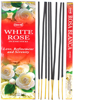 Kadzidełka Zapachowe HEM White Rose