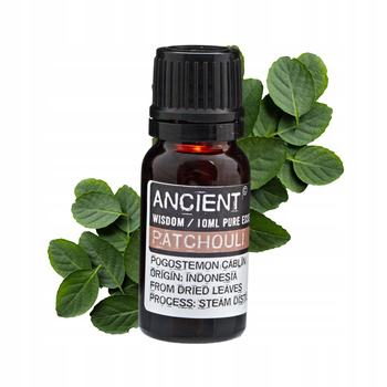 Olejek Eteryczny Paczuli - Patchouli - 10ml - Naturalny - Afrodyzjak - Uziemienie