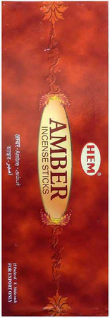 Kadzidełka zapachowe HEM Amber Intense