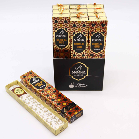 Naturalne Kadzidełka Noor Oud Al Oud – Zapach Skóry, Drewna i Tytoniu