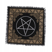 Obrus na Ołtarz Pentagram - Tkanina Ezoteryczna - Ochrona i Tarot