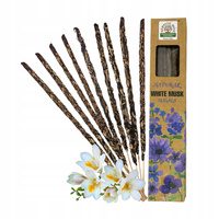 Kadzidełka Masala Białe Piżmo - Naturalne Botaniczne - Relaks i Zmysłowość - White Musk