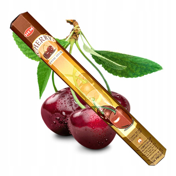 Kadzidełka Sześciokątne HEM Cherry