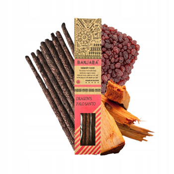 Kadzidełka Banjara Harmony Fusion - Smocza Krew i Palo Santo - Silna Ochrona Energetyczna