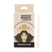 Magiczna Świeca Ochronna - Czarna Świeca Intencyjna - Oczyszczanie Energii