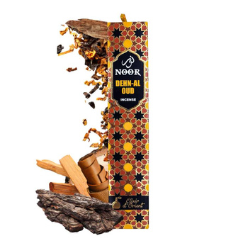 Naturalne Kadzidełka Noor Oud Al Oud – Zapach Skóry, Drewna i Tytoniu