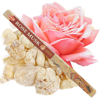 Kadzidełka zapachowe HEM Rose Musk