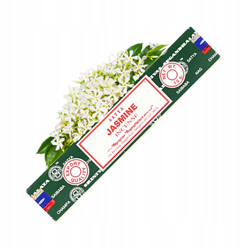 Kadzidełka Satya - Jaśmin - Jasmine - Naturalne Pyłkowe - Oryginalne - 15g