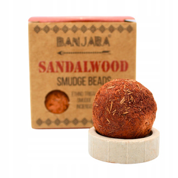 Kadzidełka w Kulach - Drzewo Sandałowe - Banjara Smudge Balls - Naturalne