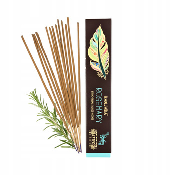 Kadzidełka Naturalne Rozmaryn - Banjara Aztec Ethno Tribal - Pyłkowe - 15g