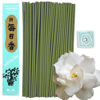 Kadzidełka Japońskie Gardenia - Nippon Kodo Morning Star  - 50 szt.