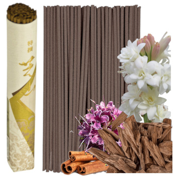 Kadzidła Japońskie Tokusen Shibayama – Drewno Agarowe i Cynamon – 50 szt.