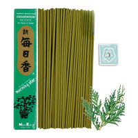 Kadzidła Japońskie Cedrowe - Nippon Kodo Morning Star Cedarwood – 50 szt.