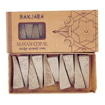 Kadzidełka Piramidki - Kopal Majski - Banjara - Mayan Copal - Naturalne - 10 szt.