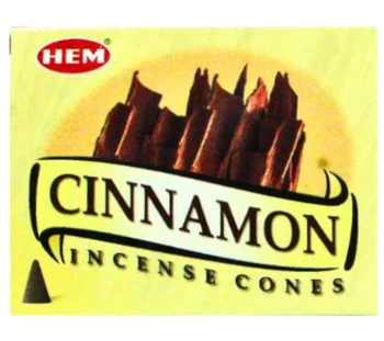 Kadzidełka stożkowe HEM cynamon cinnamon 10 szt.