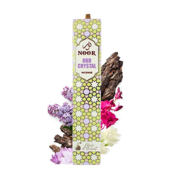 Kadzidełka Noor Oud Crystal Premium - Naturalne - Medytacja i Luksus
