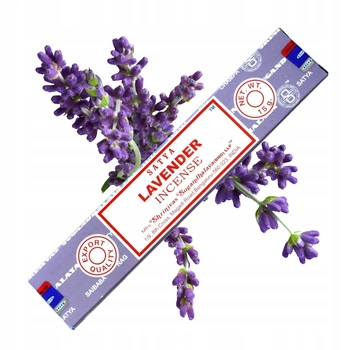 Kadzidełka Satya - Lawenda - Lavender - Naturalne - Oryginalne - 15g