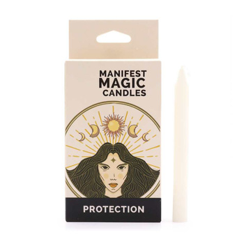 Magiczna Świeca Ochronna - Czarna Świeca Intencyjna - Oczyszczanie Energii
