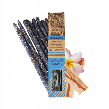 Kadzidełka Nag Champa & Palo Santo - Banjara Harmony Fusion - Naturalne - 15g