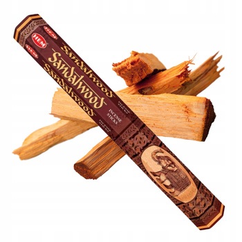 Kadzidełka Sześciokątne HEM Sandalwood