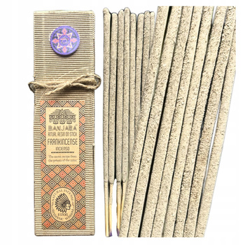 Banjara Frankincense - Żywica Rytualna na Patyku - Olibanum 8 szt. - 2h Palenia