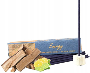 Kadzidełka Energy 50 szt. - Song of India - Kawa i Cytryna - Zestaw z podstawką