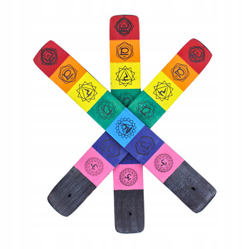 Podstawka pod Kadzidełka Patyczkowe - 7 Czakr - Symbol Równowagi