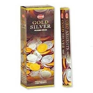 Kadzidełka zapachowe HEM Gold Silver