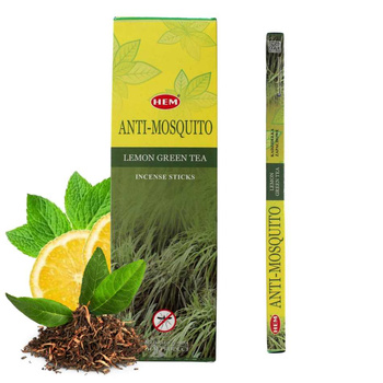 Kadzidełka HEM Anti-Mosquito Lemon Green Tea