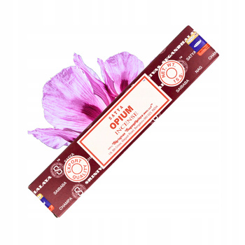 Kadzidełka Satya - Opium - Naturalne Pyłkowe - Oryginalne - 15g