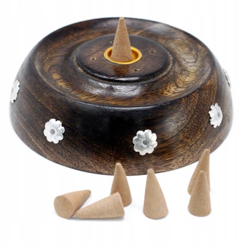 Podstawka pod Kadzidełka 2w1 - Ceramiczna - Na Patyczki i Stożki