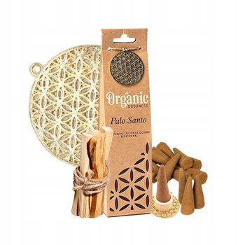 Kadzidełka Stożkowe Palo Santo - Naturalne Kadzidło Organic - Oczyszczanie
