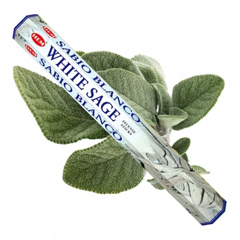 Kadzidełka Sześciokątne HEM Precious White Sage